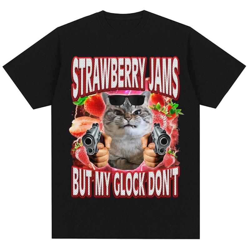 Fuuny Kittler Hilarious Cat Meme T Shirts Men Women Cute Fashion ONeck Tshirts Oversized Breathable Cotton T Shirt Streetwear