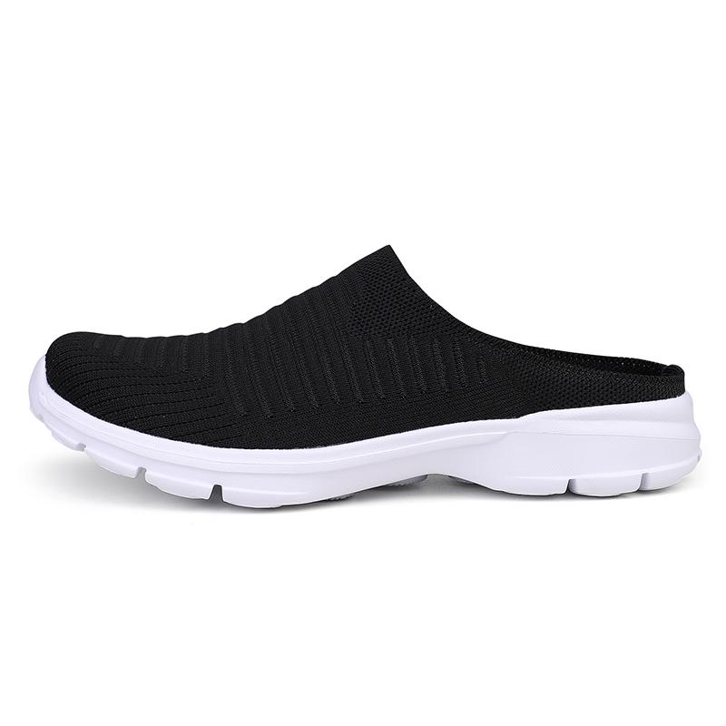 

Мужские дышащие полутапочки Four Seasons 35-48, сверхлегкие домашние и уличные женские тапочки, домашние тапочки 42 армия зеленый