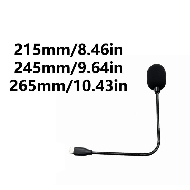 Flexible Gooseneck Mic Conference Microphone Ø9.7x6.7mm Mic Head 20Hz-16KHz Frequency for Phones Computer Meetings