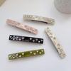 New Designer Sweet French Barrette Handmade Crystal Rhinestone Heart Hair Pin Pretty Glitter Hairpins Snap Clip for Women