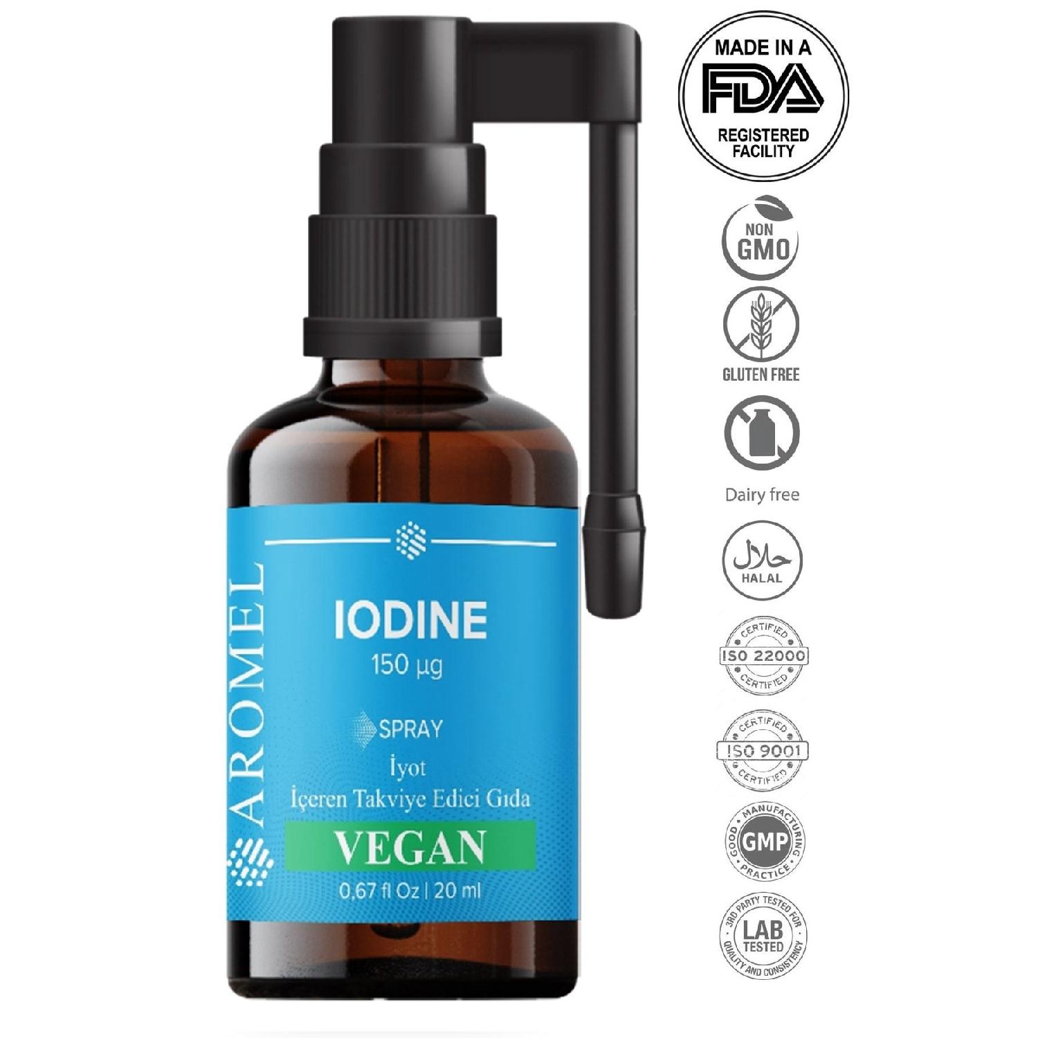 

Iyot Supplement Sprey Titled | 150 Mcg | Glycerin Iyot, Food Supplement, Fda Approved