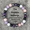 Festliches Amethyst Rosenquarz Howlith Onyx und Hämatit Perlenarmband Mehrfarbiger Modeschmuck Für den täglichen Gebrauch Einfaches Vielseitiges Accessoire