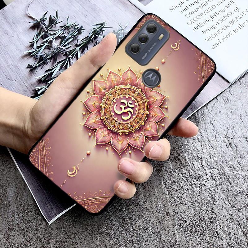 

Mandala Art Phone Case For Motorola Moto G85 G55 G05 G14 G75 G31 G50 G10 G20 G30 G60 G13 G32 G84 G54 G53 G72 G24 Power Moto G60