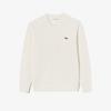 [Lacoste] Men's Cable Crew Neck Pullover AH816E-55NXFJ