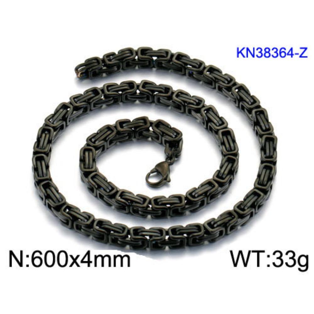 

Зірковий візантійський браслет, Персоналізований хіп-хоп з нержавіючої сталі Домінантний імператорський ланцюг Чоловічі прикраси Мультиспецифікація 50cm