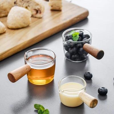 Multifunktionale Geschmack Gericht Kaffee Milch Tasse Hand-ziehen Sauce Gericht Japanischen Stil Glas Essig Snack Platte Küche Geschirr
