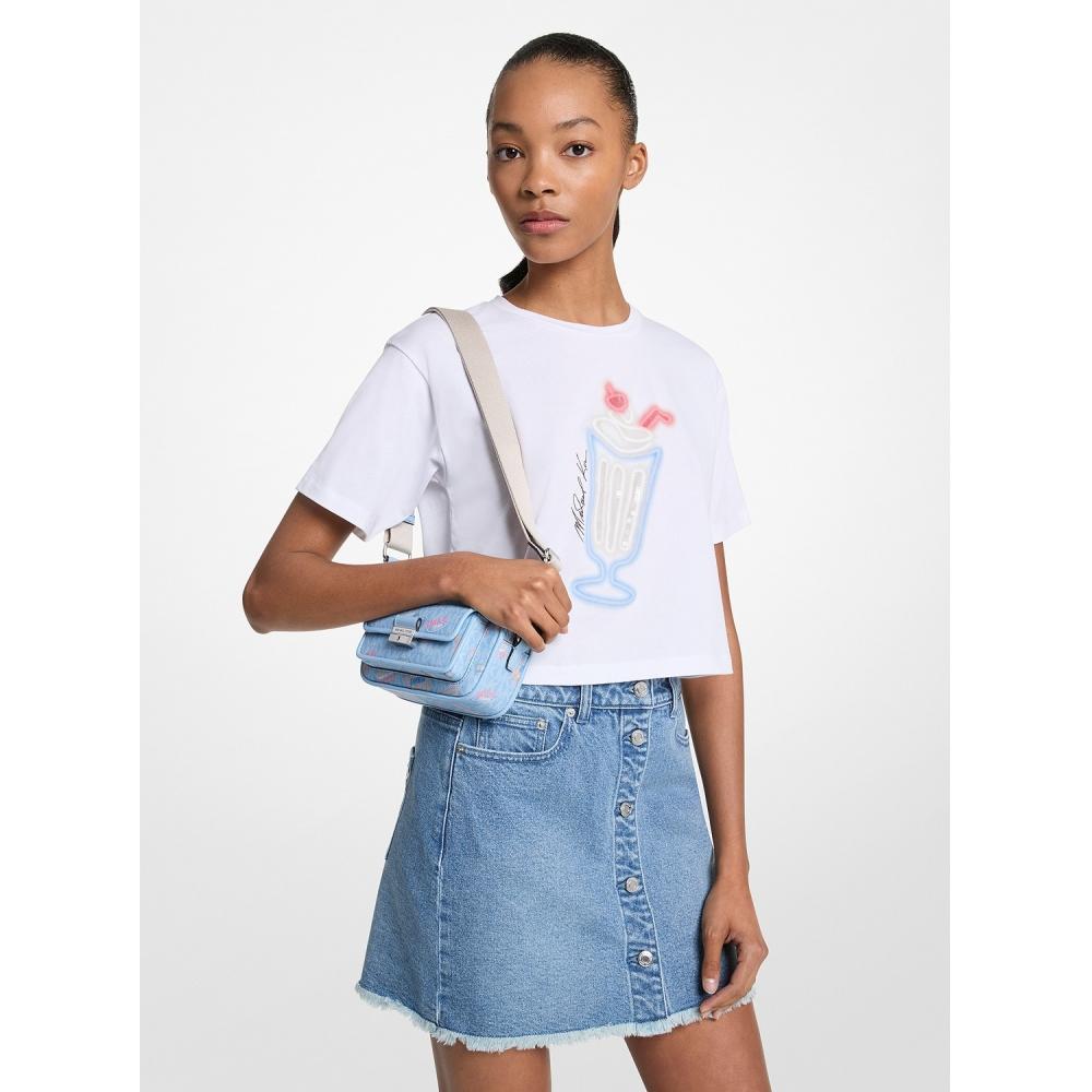 

Michael Kors Хлопковая футболка с графикой из пайеток Jt551sb97j100 Белый XS