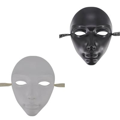 Atmungsaktive Halloween-Maske Bequeme Party-Kleidung Stilvolle Schwarze Gesichts-Requisiten Für Kostümbälle Und Thematische Veranstaltungen