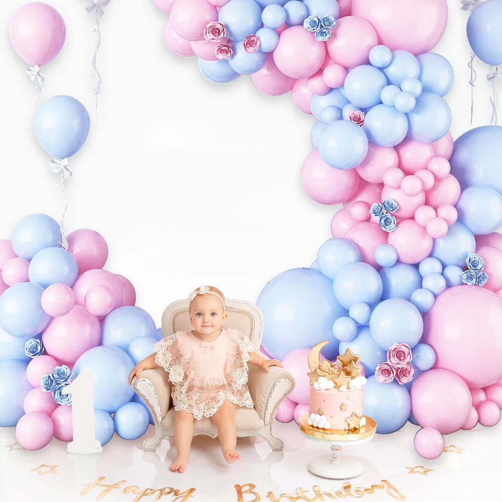 Birthday Baby Christening Party Decoration Balloon Sex Reveal Party Baby Decoration Balloon Chain