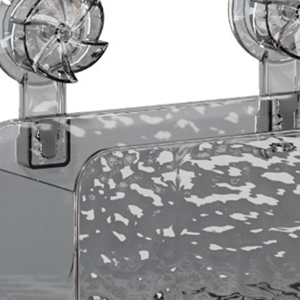 Modern Shower with Powerful Suction Cups for Bathroom Storage