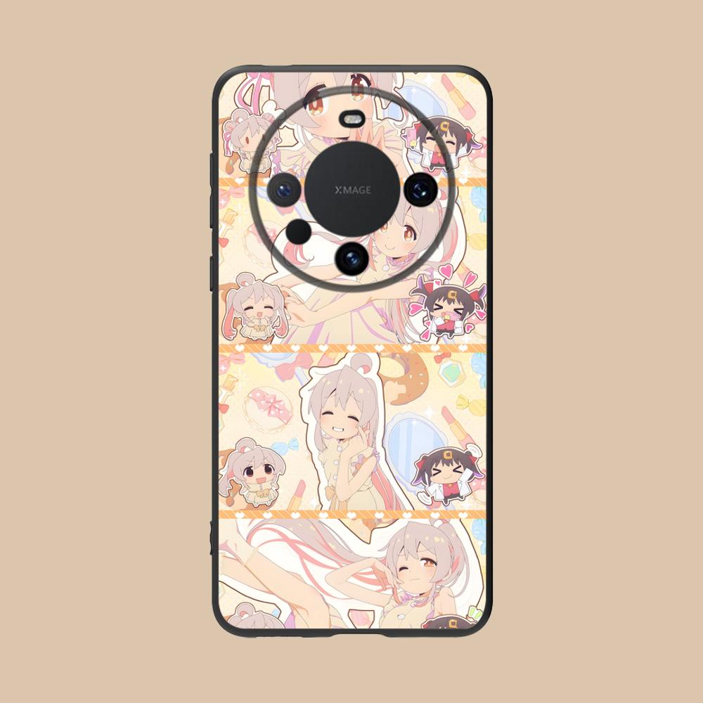 Anime Mahiro Oyama Onimai Handyhülle für Huawei Mate 60 50 40 30 20 10 Pro Plus Lite E 5G Bunte Druckabdeckung Hübsch Luxuriös