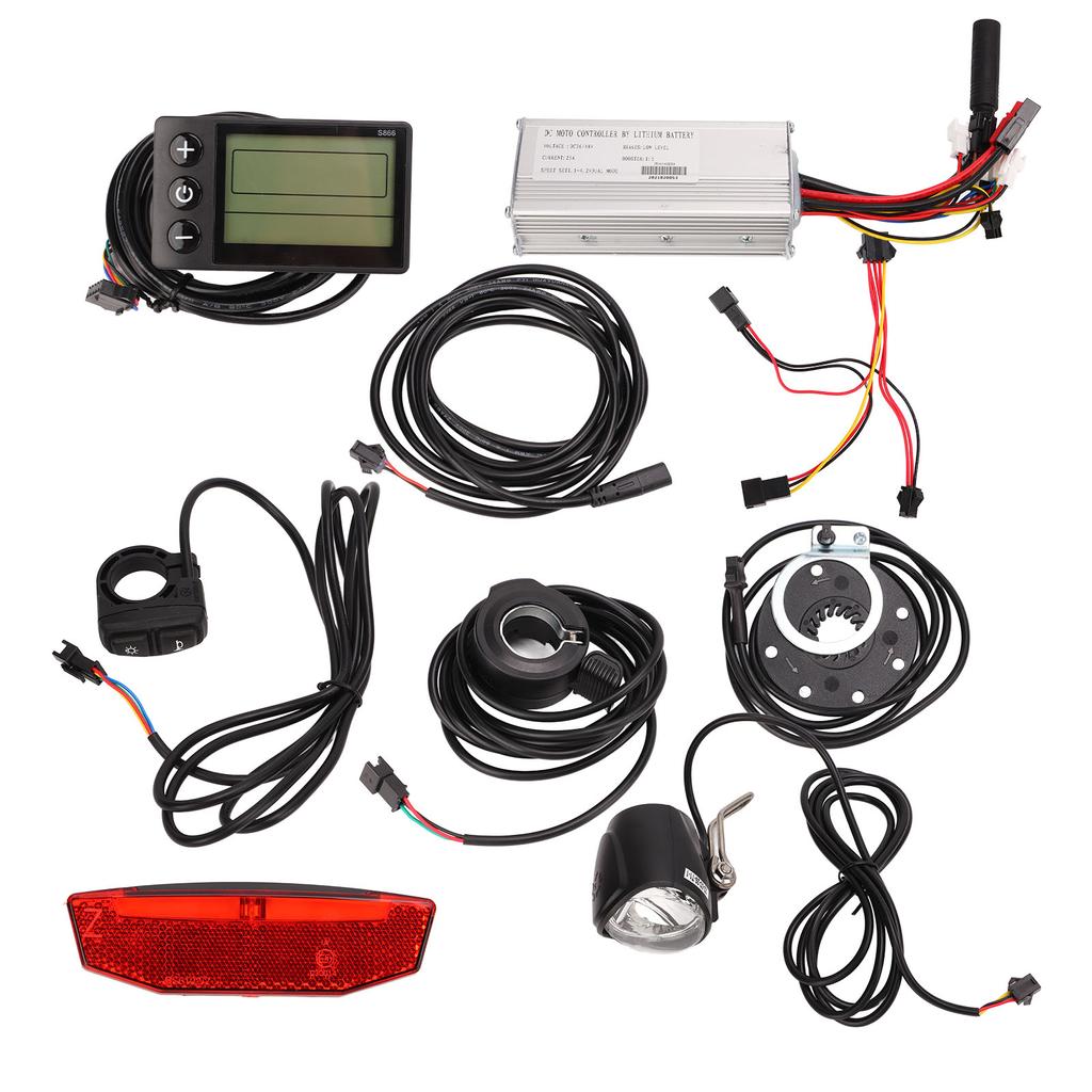 36V 48V 25A Controller Kit S866 Display Vorder- Rücklichter 2-in-1 Schalterkonfiguration für 750W