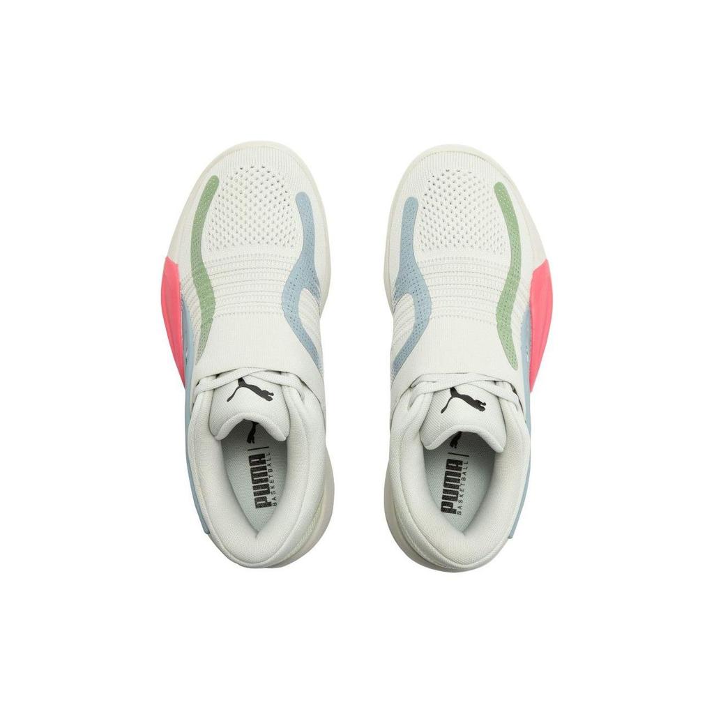 Puma Rise Nitro Glacier Grey Sunset Pink Unisex Sneakers 377012-02