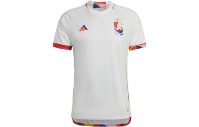 adidas 2022 Qatar World Cup Belgium Team Away Fan Edition Short-Sleeve HK5034