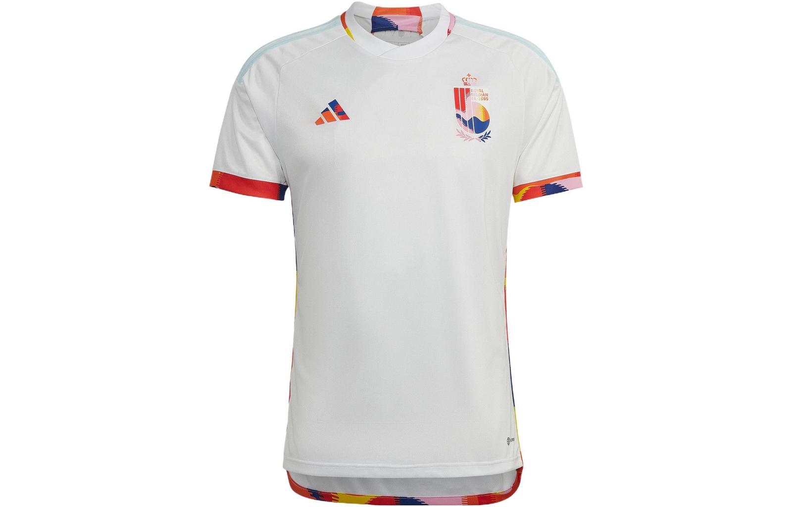 adidas 2022 Qatar World Cup Belgium Team Away Fan Edition Short-Sleeve HK5034 S