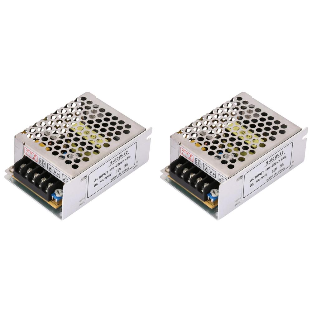 12V 5A Switching Power Supply 60W Power Supply Transformer Switch 220 AC To 12V DC for LED Strip