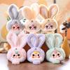 Bunny Plush Adorable Toy Lightweight  Key Chain For Backpack Decoration And Gift