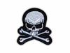 Patchion Skull - Self-Adhesive Backing - Embroidered Patch/Badge/Emblem