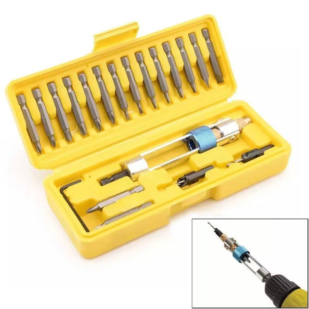 High Speed Steel Drill Driver Flip Drive Drill Bits Storage Box Screwdriver Tools  Repair Tool
