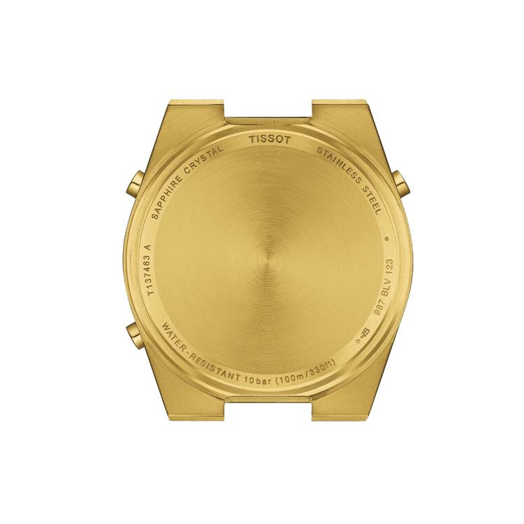 TISSOT PRX Collection Quartz Movement 100m Water Resistance Unisex Watch 40mm Gold Dial T137.463.33.020.00 T137.463.33.020.00