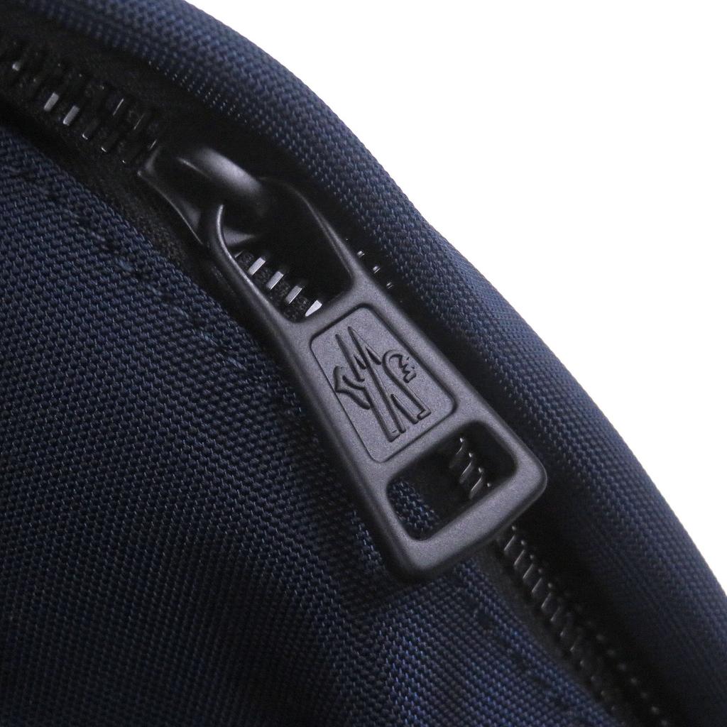 Excellent MONCLER Backpack Â· Daypack New Pierrick Logo patch Navy Nylon mens Used