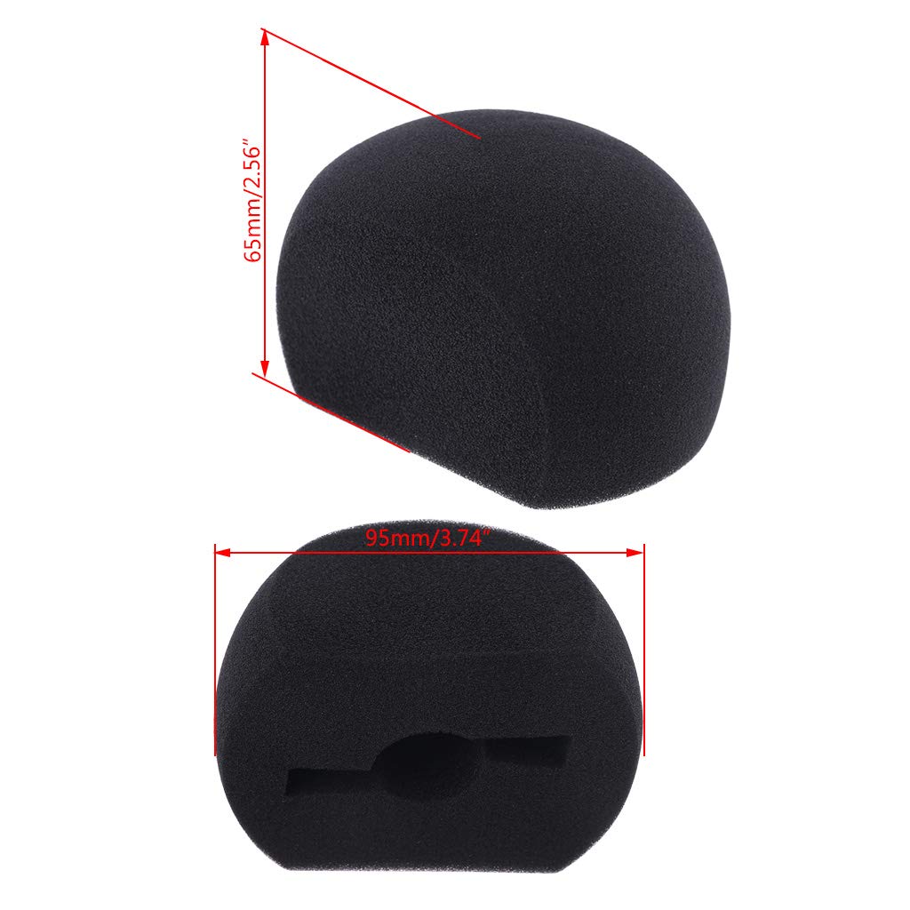 Marstaichao Head Handheld Microphone Mesh Cover Foam Wind Screen for ZOOM H6 Recorder Microphone
