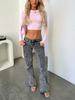 European & American Retro High-Waisted Straight Leg Women's Jeans - Fashionable Loose Denim Pants