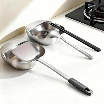 Stainless Steel Utensils Frame Self Standing Ladle Holder - Kitchen Counter Stove Spoon Spatula Organizer For Household