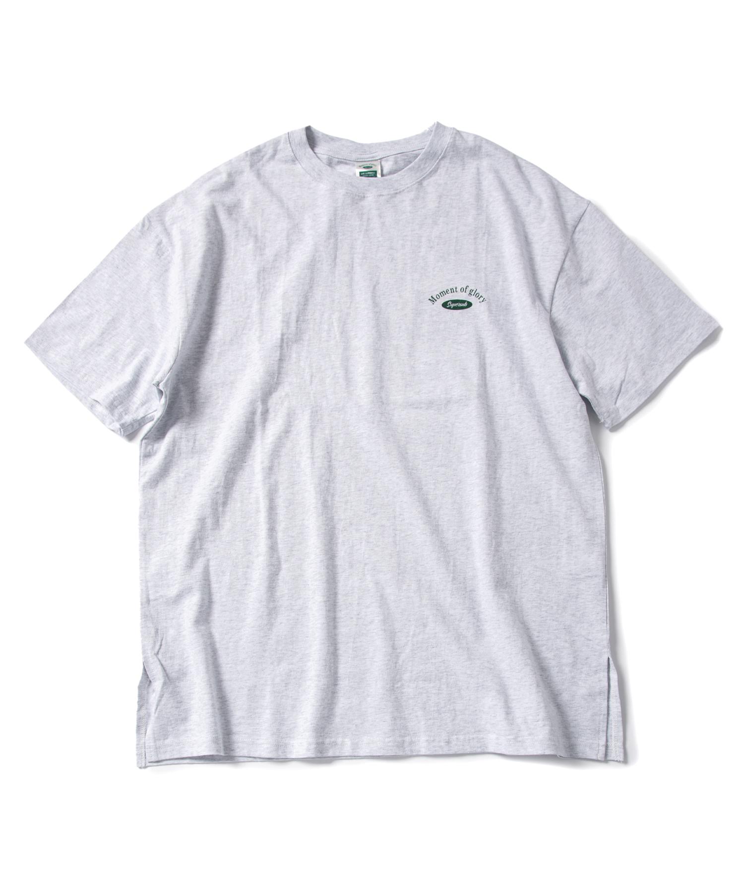 Super Serve Signature Logo Short Sleeve T-Shirt - Light Grey L