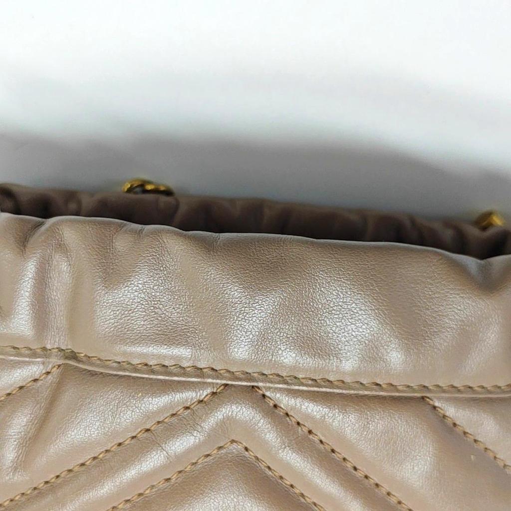 [Usato] Borsa a secchiello mini Gucci GG Marmont 2.0 'Porcelain Rose' - Ottime condizioni #1TOZO0P