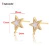 Tiny Classic Cute 14k Gold Plated Star Post Earrings Luxury Design Korean Charm Earrings For Women Fashion Jewellery 2026