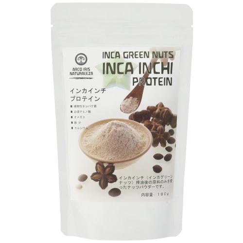 INCA INCHI Protein Powder 180g | 100% Plant-Based, No Additives (No Artificial Sweeteners, Preservatives, or Flavors) | High in Protein (60%) | Contai