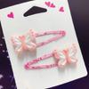 2lots Colorful Hair Clip Durability Portable Hairpins Daily Wear Hair Barrettes Hair Accessories