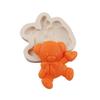 1pc Heart-Shaped Teddy Bear Silicone Mold