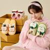 Women's Winter Fashion Cute Apple Cotton Slippers
