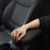 INTGET Center Console Armrest Cover for 2025 Toyota RAV4 Accessories 2024 2023 2022 2021 2020 2019 Leather Middle Console Lid Cover Pad Protector