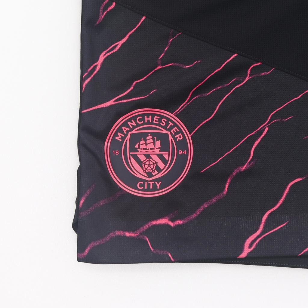 Puma Manchester City 2023-24 Pro Training Shorts Comfortable Soft Versatile Football Pants Men shorts Black 772884-18