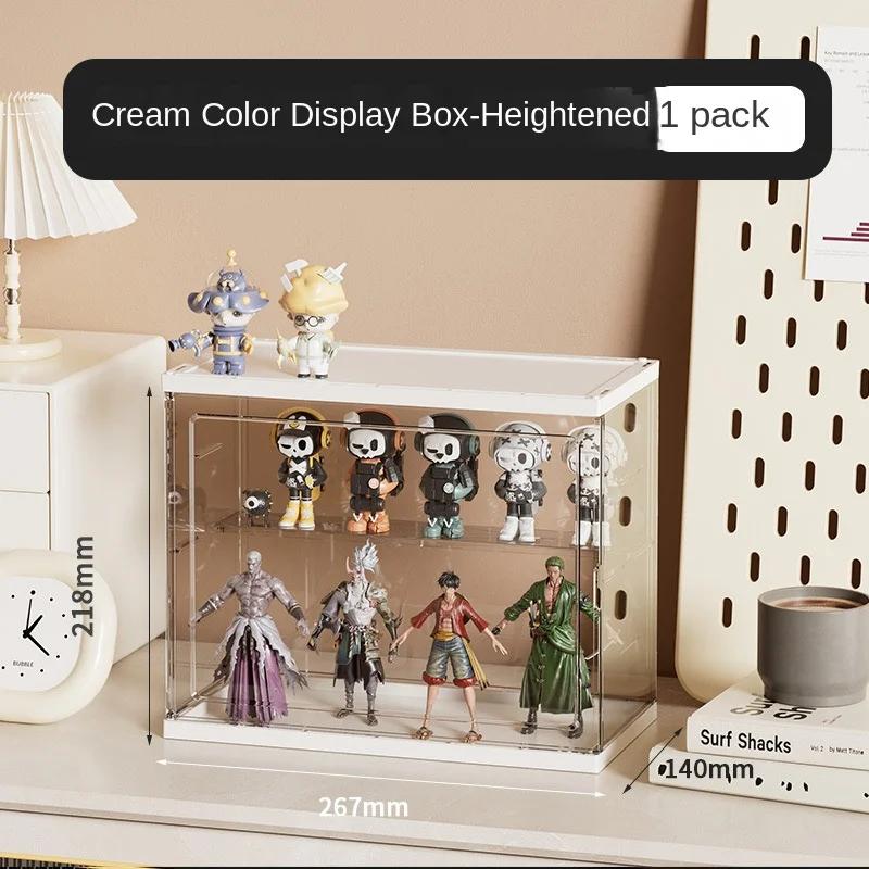 Blind Box Storage Display Rack Transparent Display Cabinet Acrylic Bubble Mat Doll Display Cardboard Storage Classification Box