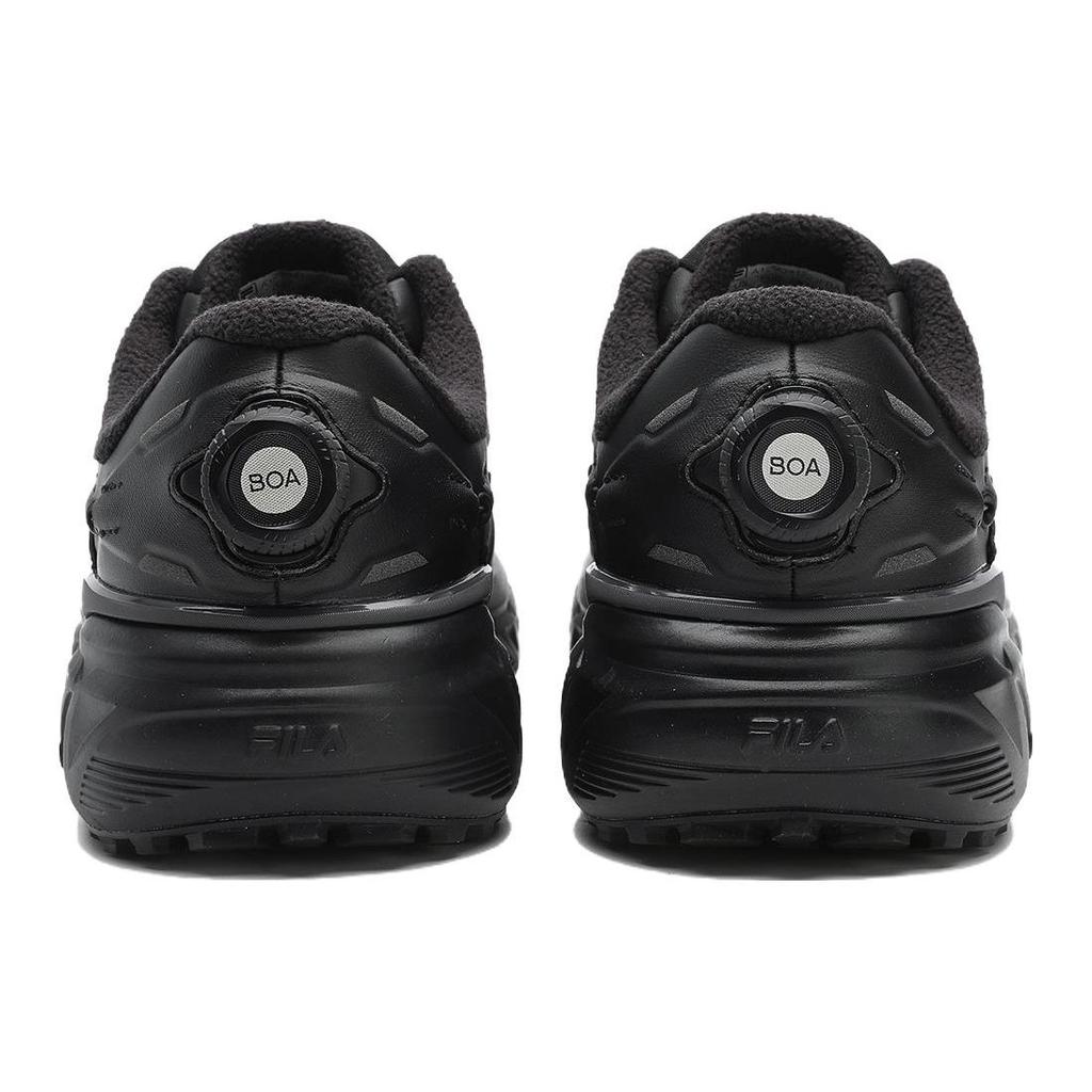 FILA Boa Explorer Leather Comfortable Sports Low-Top Outdoor Functional Shoes Men Shoes Black A12M341223FBA