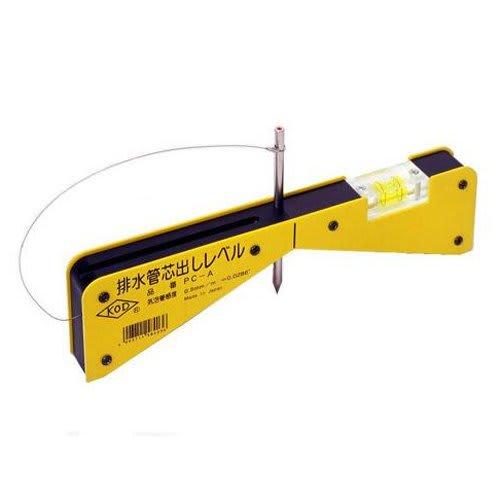 Akatsuki Seisakusho KOD PC-A Drain Pipe Centering Level (Pipe Diameter 200 or More) 24 X 56 X 220 Mm