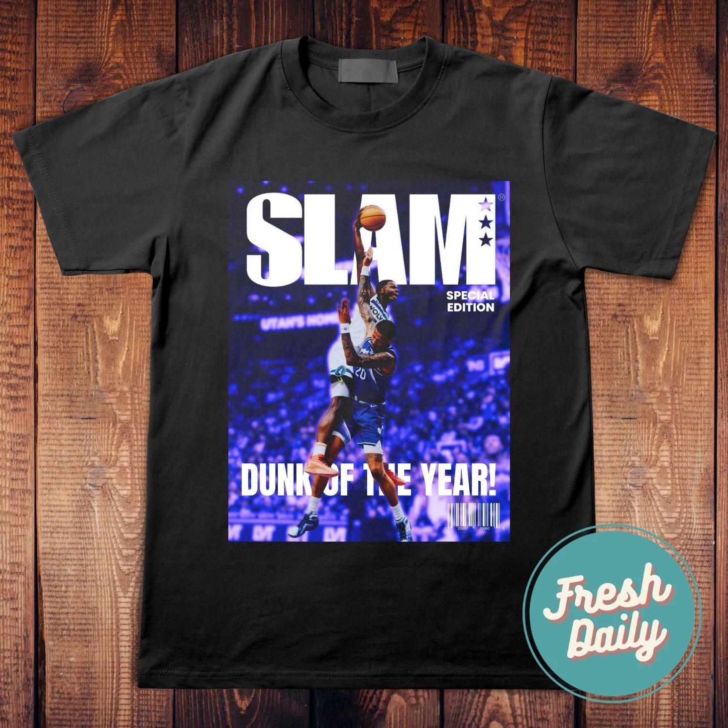 Anthony Edwards UnOfficial SLAM Cover Wolves Unisex T-Shirt XL