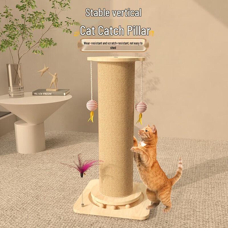 Extra Large Vertical Sisal Cat Scratching Post