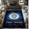 Leicester City Printed Crystal Velvet Rug Non‑Slip Crystal Velvet Carpet For Sofa Bedroom Indoor Home Decoration