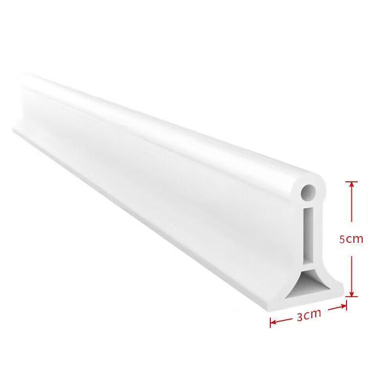 Waterproof Bathroom & Kitchen Water Barrier Strip - Dry/Wet Separation Threshold