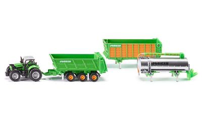 BorneLund SIKU Deuts Tractor JOSKIN Trailer Set SK1848 & 1/87