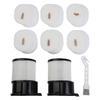 For Shark IP3251 IP1250 Cordless Vacuum Filter Set 15 Pcs HEPA Pre Post Motor Washable Replacement Parts With Cleaning Brush