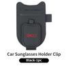 Car Sunglasses Holder Leather Sun Visor Glasses Clip Key For Volkswagen VW Polo Golf 6 7 8 Jetta Passat Tiguan Touran T-ROC GTI Zl1