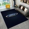 Retro Mustang Racing Car Sign Carpet Rug for Bedroom Living Room Sofa Playroom Doormat Home Decor,Kid Area Rug Non-slip Gift