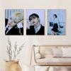 1 stück Kpop Girl Group T-Twice Formula of Love Album Konzept Poster Aufkleber Schlafzimmer Arbeitszimmer Wandbehang Gemälde Home Dekoration