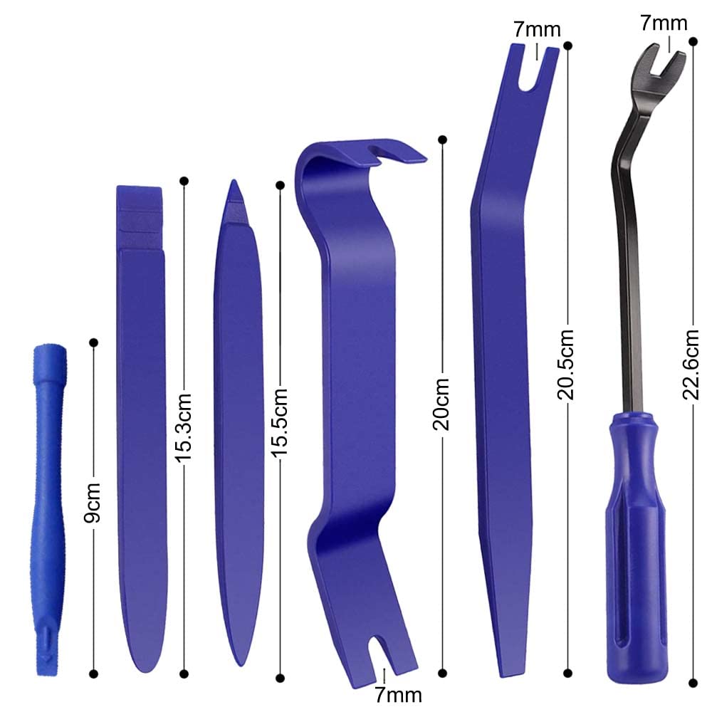 Power Seed Removal Tool, Clip Clamp Tool, Resin, For Car Removal, Car Maintenance, Furniture Panels (Set of 6)